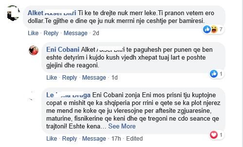 "Të njoh unë ty pa merak"! Eni Çobani reagon sërish ndaj akuzave se merr para nga hallexhinjtë që dalin në TV 3 414550