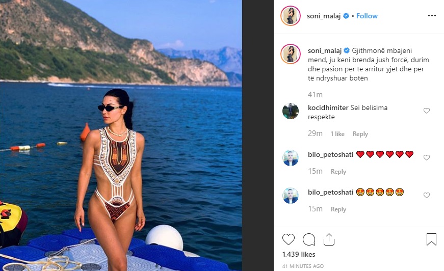 Pushimet "e vona" të Soni Malajt, ku po relaksohet këngëtarja 1 Soni Malaj 1
