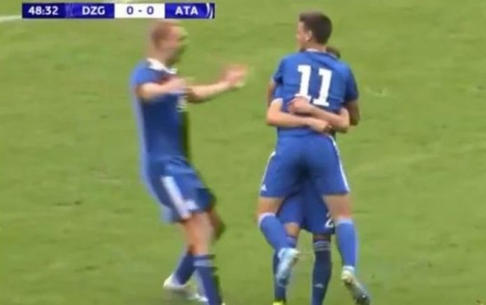 VIDEO/ Talenti shqiptar shënon në Champions dhe i jep fitoren skuadrës së tij! auto Screenshot 101568833681
