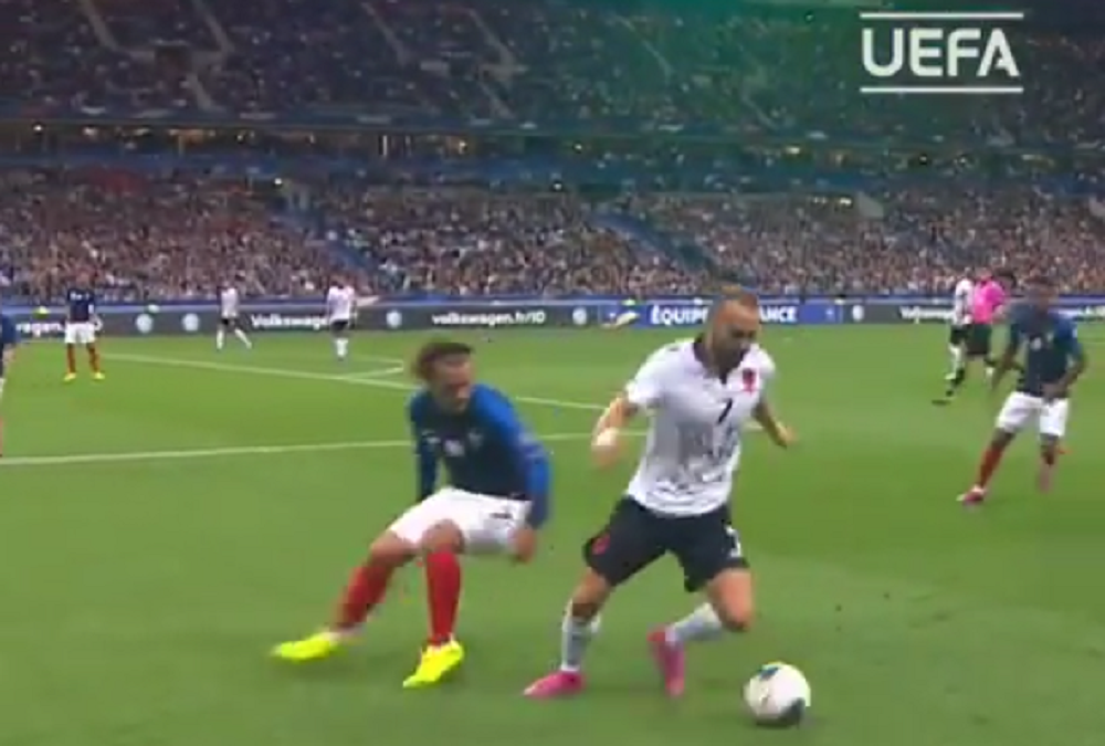 Video / UEFA shfaq show e Bares përballë Francës bare grizman