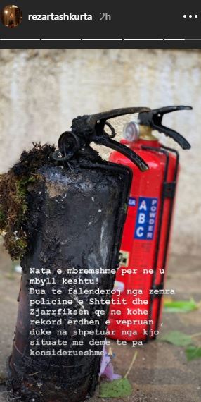 Rrufeja rrezikon jetën e këngëtares Rezarta Shkurta 1 pop