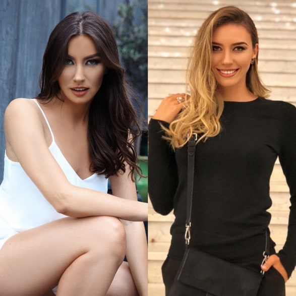 Këto janë vajzat e njohura që kanë provuar të jenë brune dhe bionde. Si duken më bukur ? 5 7 4