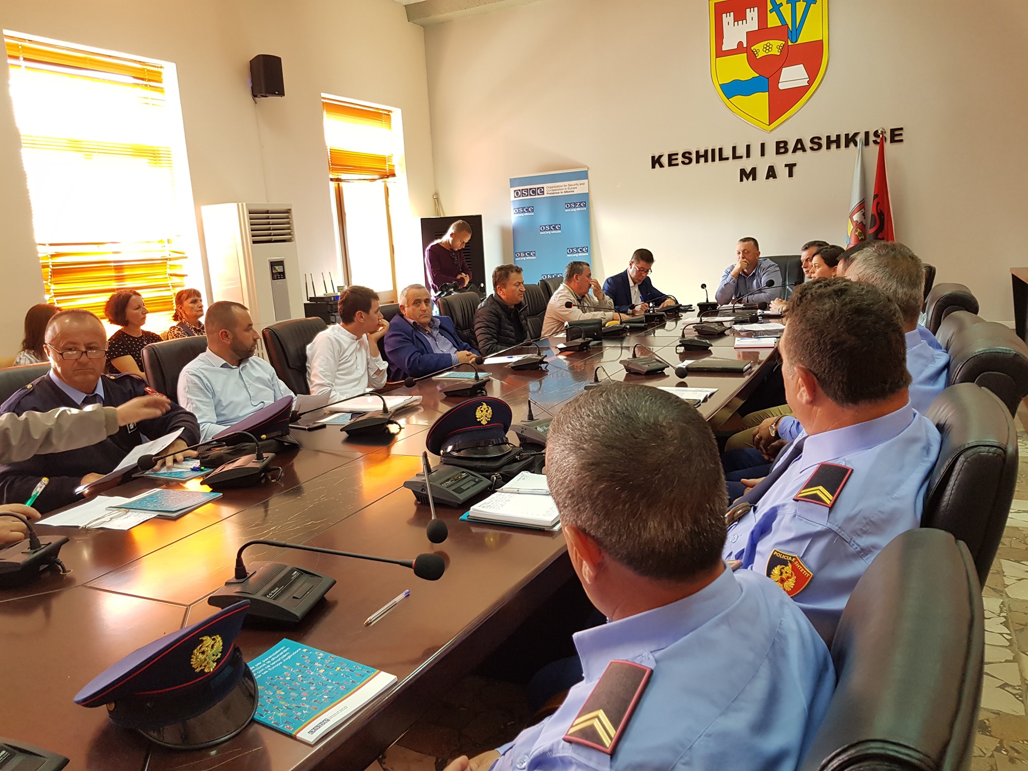 Mat, mblidhet Këshilli Vendor për Sigurinë Publike /Foto/ 1 72784971 1365920160238402 921298307790143488 o