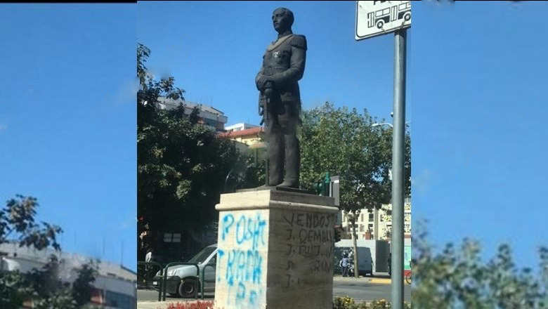 “Ishte tradhëtar dhe spiun i Serbisë”, PD në mbrojtje të statujës së Zogut: Është figura jonë historike më e ndritur IMG 20191002 WA0004