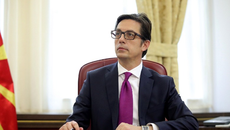 Ilir Meta fton në Tiranë Presidentin e Maqedonisë së Veriut Zaev