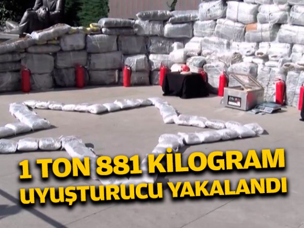 istanbul da 1 ton 881 kilo uyusturucu madde ele gecirildi h23945 ff8ea