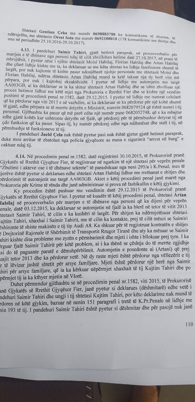 Vendimi për Tahirin zbardhet pas 39 ditësh, ja çfarë thuhet në 140 faqe 3 vedn2