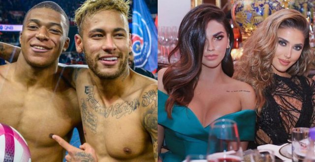 Beatrixi dhe Anxhelina festojnë me Neymar dhe Mbappe 640 0 5dbf4d3dc72e7