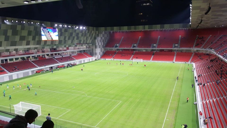 Nis ndeshja testuese e “Arenës Kombëtare”. Pamjet e para nga brenda stadiumit (Video) 74609459 10157838693416926 7515039436137037824 o