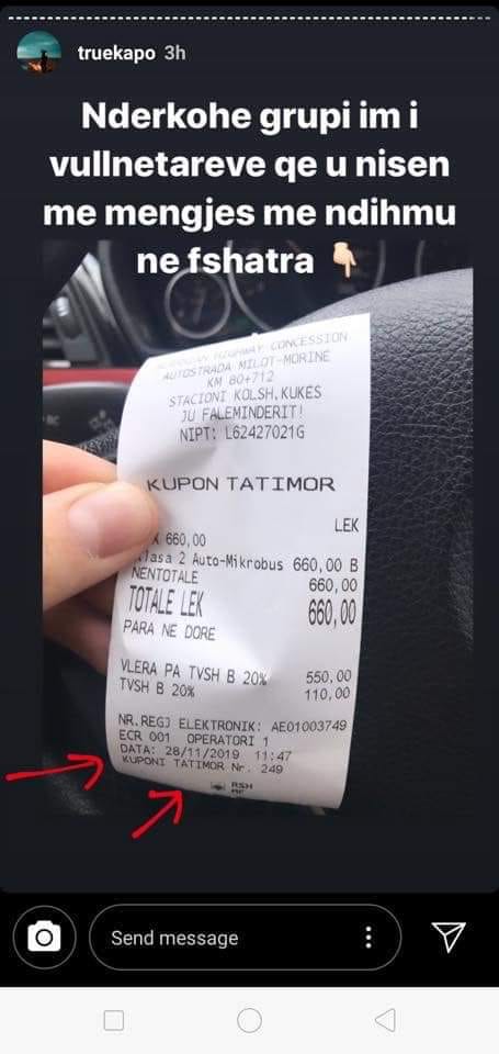 Shefqet Kastrati dhuron 1.5 milionë euro: Deklaratat për tarifën të pavërteta (Por kjo faturë tregon të kundërtën) 1 77208847 10219386552167791 8036336148181680128 n