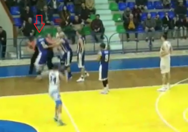Grushtoi arbitrin në Durrës, arrestohet basketbollisti i Tiranës Teuta Tirana 639x450 1