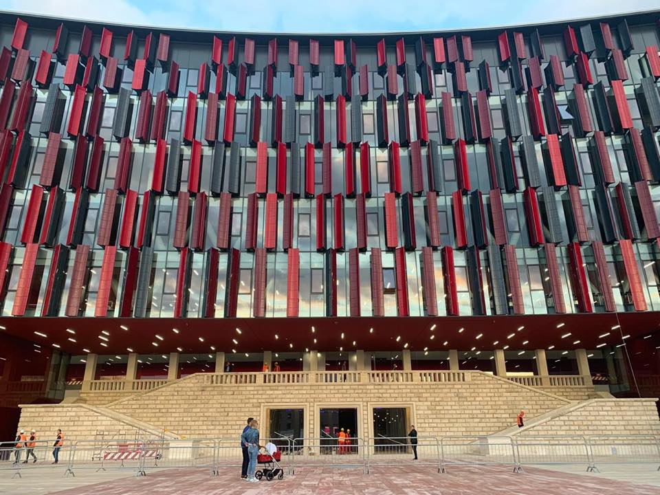 “U kry”, Rama publikon pamjet e Stadiumit të ri Kombëtar: Ta gëzojnë brezat (Foto) 3 air albania stadium 4