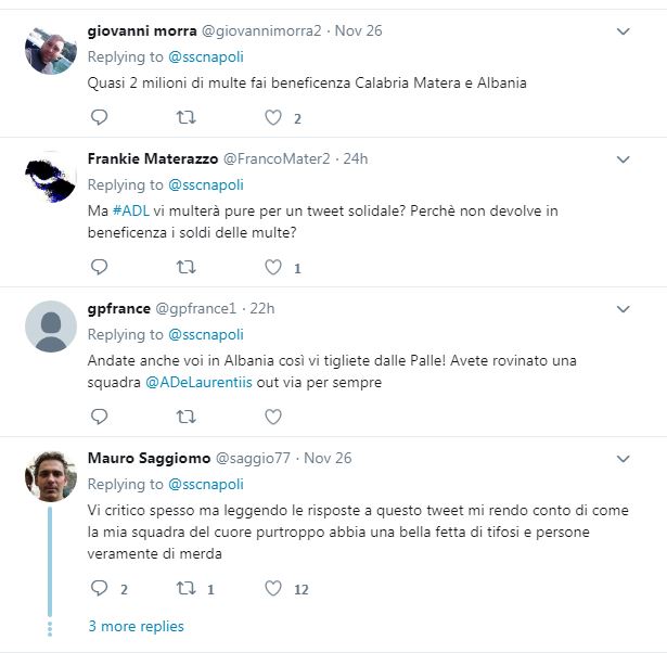 Tifozët e Napolit kërkojnë kontribut për Shqipërinë, propozojnë që gjobat të vijnë si ndihma 1 napoli