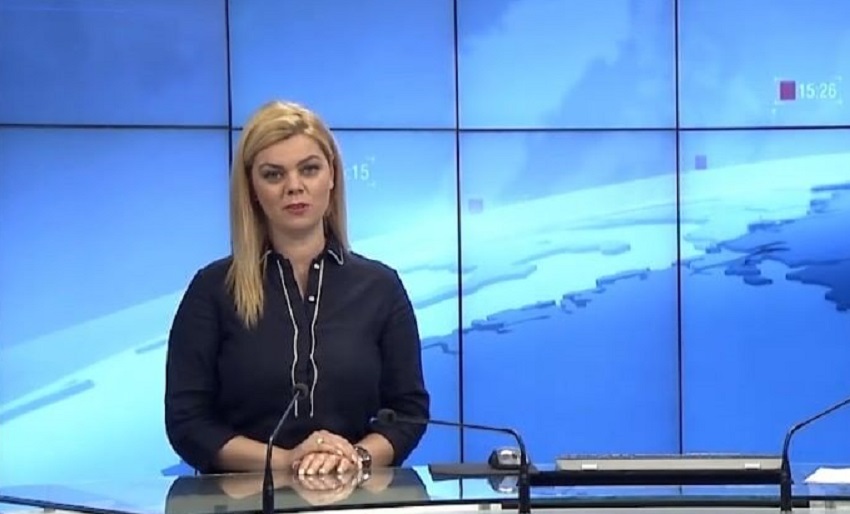 Video/ “Lëkundje të forta ndihen edhe në studio”, shihni momentin “live” në “News24”, reagimi i gazetares nisida tufa