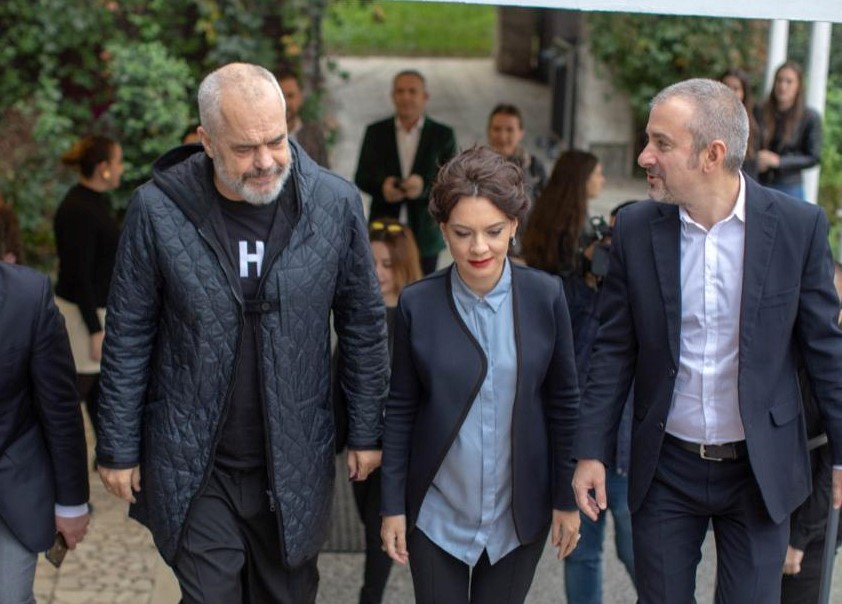 Mbledhja e Kryesisë/ Bashkëkryetarë, Elisa Spiropali dhe Ervin Bushati marrin kryesimin e PS Tiranë 01 2