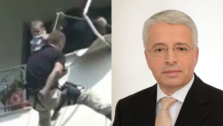 “Kisha harruar të mësoj veten si të mos kem frikë për familjen”, ministri Lleshaj emocionohet nga fjalët e policit të RENEA-s Efektivi i RENEA s dhe Sander Lleshaj minister