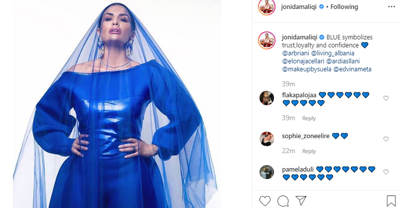 Pas videos me kantautorin e famshëm, Jonida Maliqi poston foton e shoqëruar me një “mesazh” 1 JONIDA 1