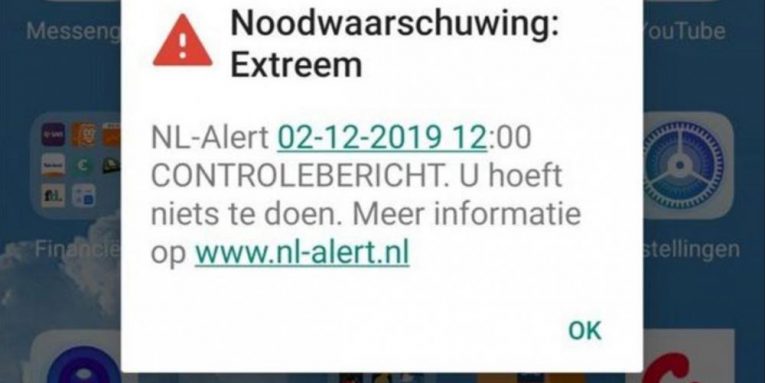12 milion njerëz në Hollandë alarmohen nga një mesazh urgjence holande mesazh