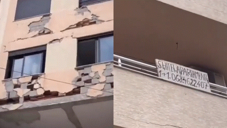 Pallati ‘i shkundur’ nga tërmeti, shqiptari nxjerr apartamentin në shitje. Ja çmimi okazional page 1 3