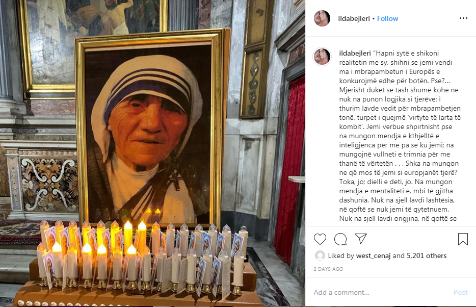 “Kur të mbyllësh këmbët…”, Ilda Bejleri i kthehet ashpër ndjekësit: Shiko mos nusja… (FOTO) 7 ILDA