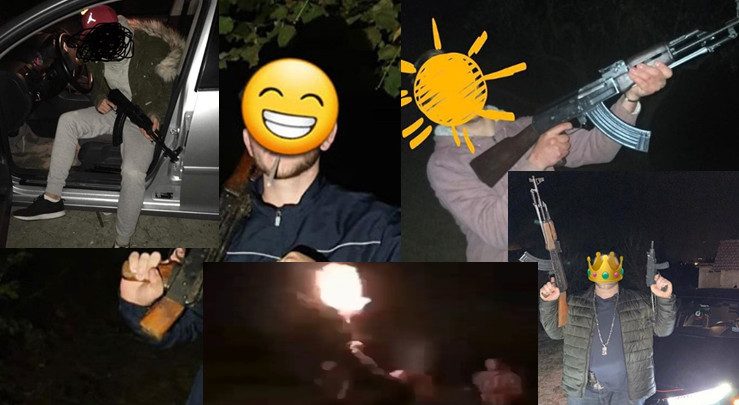 VIDEO/ Fishekzjarret ‘zëvendësohen’ me kallashin, nami mbrëmjen e kaluar nga të rinjtë arme