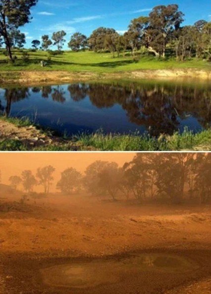 Shkatërrimi nga zjarret në Australi përmes fotografive 2 aust6