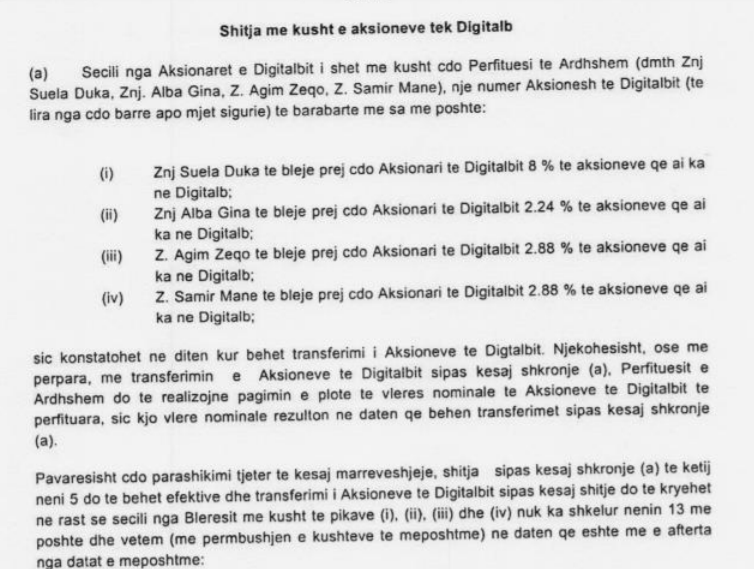 Përplasja Frangaj-Hoxha: A po shkon drejt Gjykatës edhe pronësia e Digitalbit? 2 dok 1