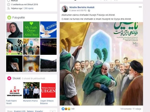 Arrestohet shqiptarja Ikballe Berisha-Huduti pas deklaratës për vrasjen e gjeneralit iranian Qasem Soleimani 2 ikballe