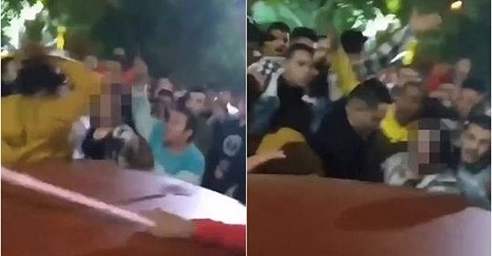 Pamje të rënda/ Ulërima dhe lot, gruaja e rrethuar nga dhjetëra burra ngacmohet seksualisht safe image
