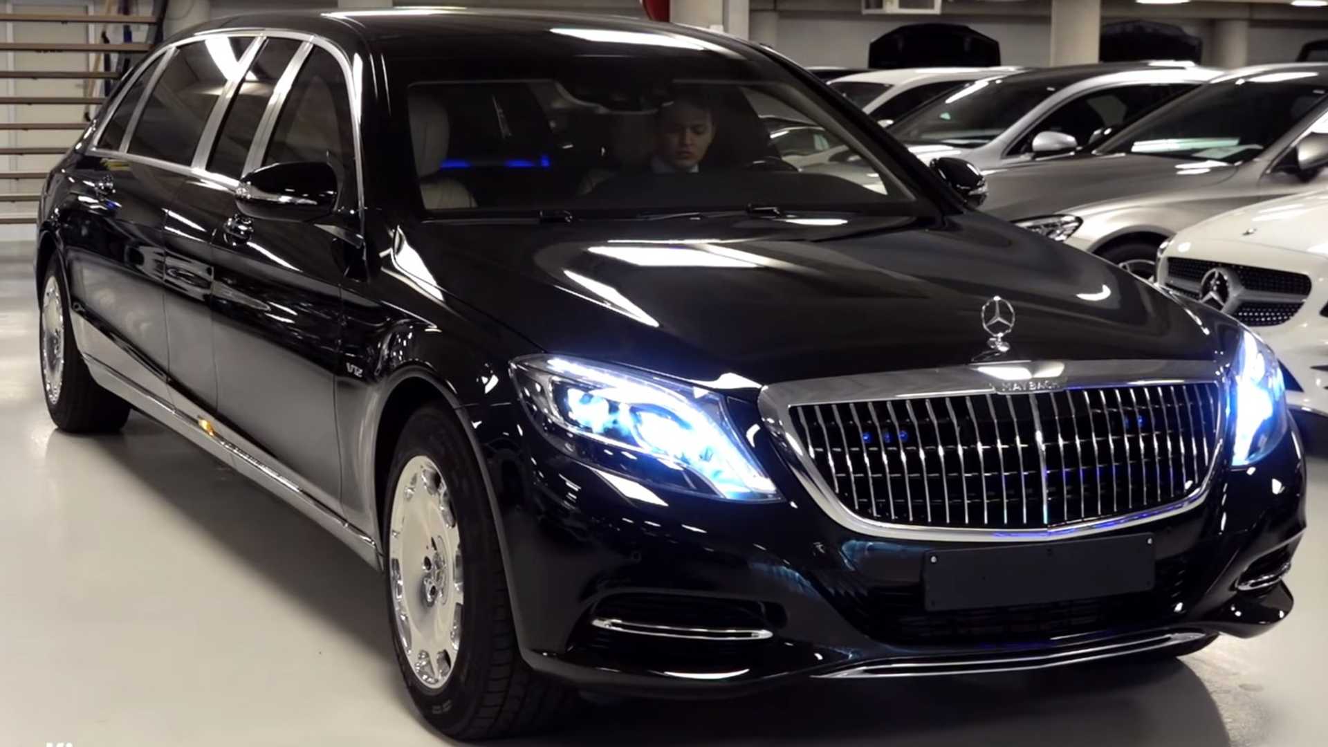 FOTO/ 7 makinat e blinduara që preferohen nga VIP-at 22 2019 mercedes maybach s600 pullman guard