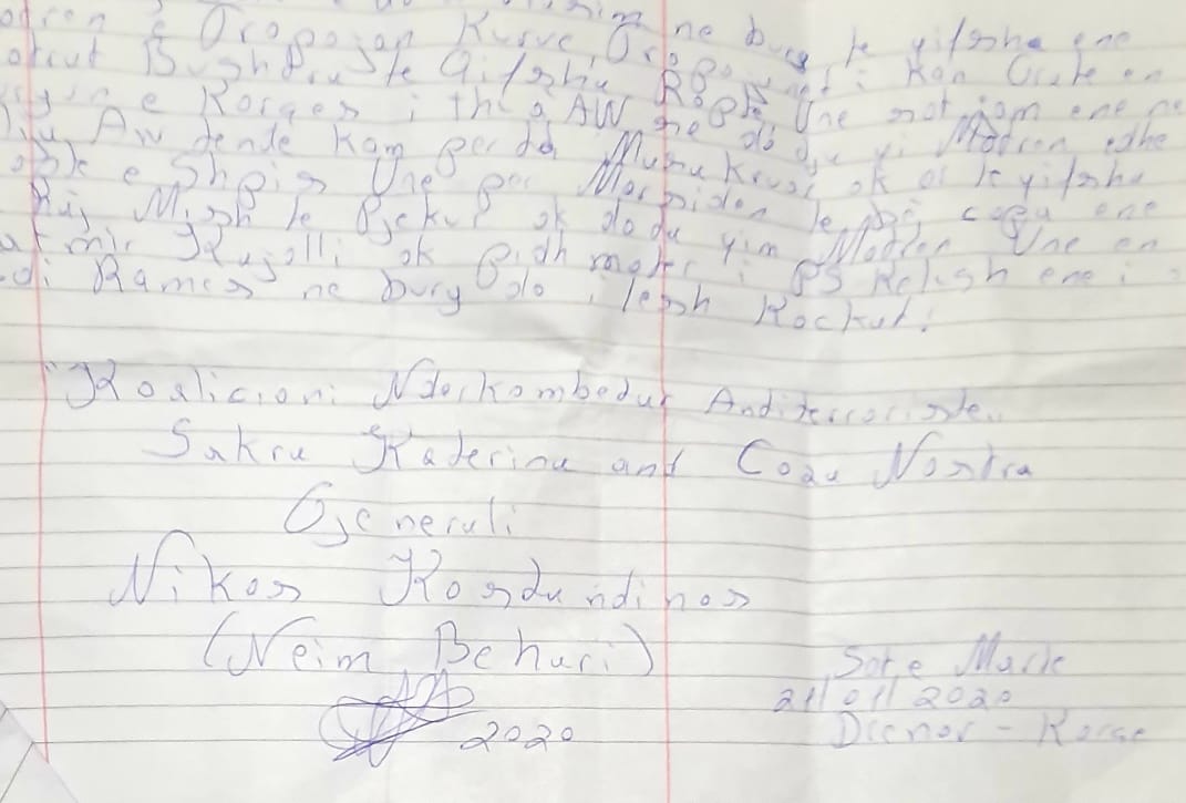 Izet Haxhisë i vjen me postë kërcënimi nga i dënuari për vrasje: Jam ish-agjent i CIA-s, pjesë e Cosa Nostra! 1 3 4