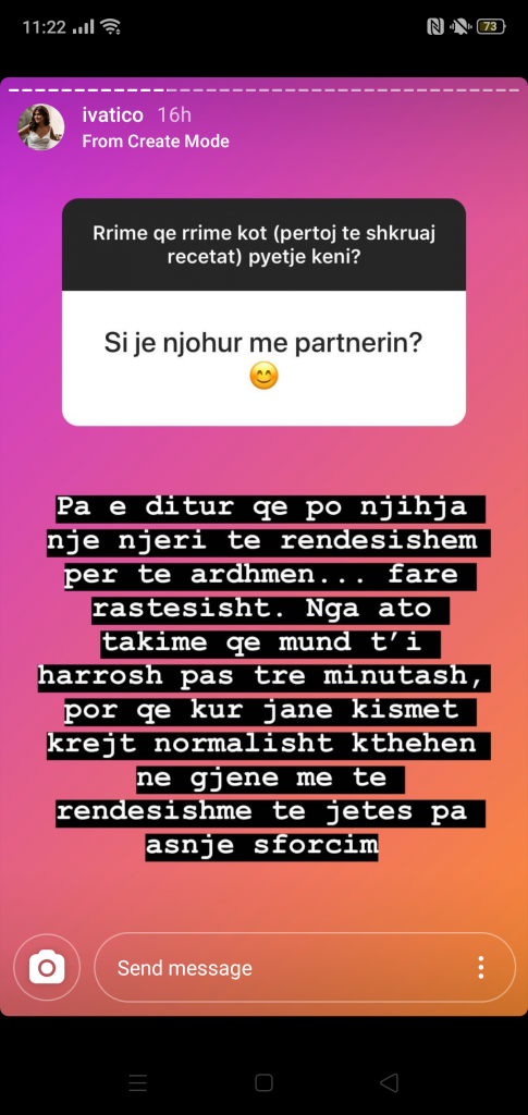 Iva Tiço tregon se si u njoh me partnerin dhe zbulon detaje nga jeta në çift 2 2 4