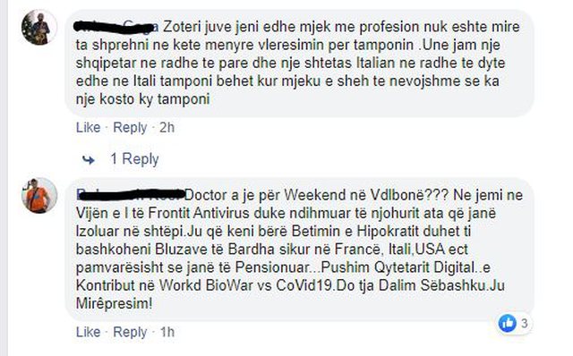 Qytetarët kërkojnë të bllokohet rrjeti social i Sali Berishës: Nëse je vërtet 'doktor' vendi yt është në spital 1 640 0 5e6d0a5e68b5b