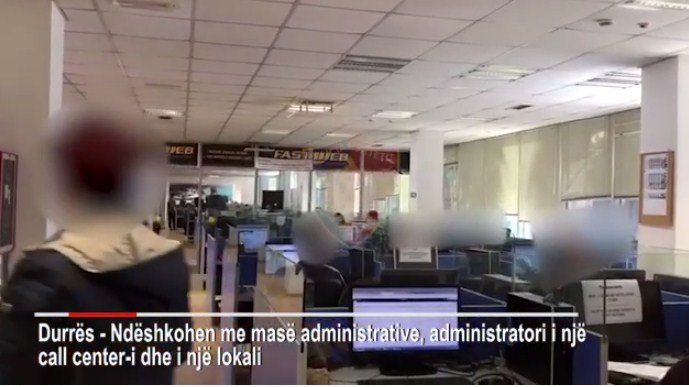 Punonjësit pa masa mbrojtëse, gjobitet call center në Durrës, e pëson edhe një lokal CALL CENTER