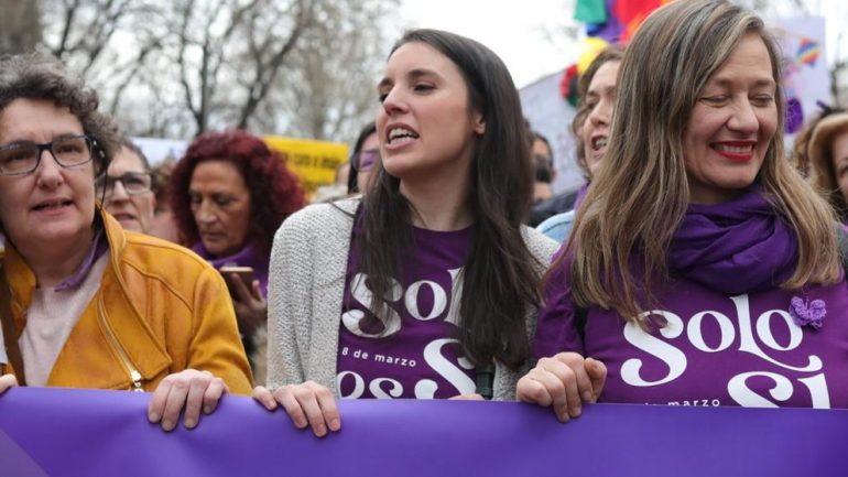 Ministrja e infektuar me koronavirus, testohet gjithë qeveria Irene Montero 770x433 1