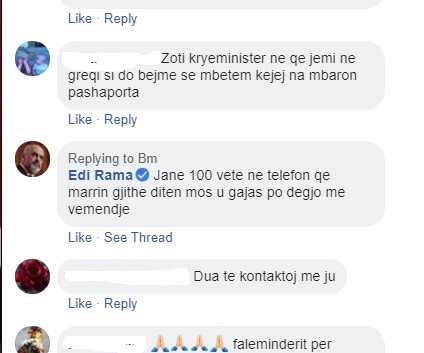 “Mos u gajas por dëgjo me vëmendje”, Rama i kthehet qytetarit që i qesh në komente (FOTO) 1 Screenshot 4 copy copy copy copy copy copy copy copy copy copy copy copy copy copy copy copy copy copy copy copy copy copy copy copy copy copy copy copy copy copy copy copy