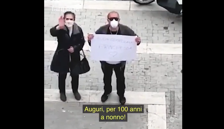Gjyshërit i bëjnë suprizën speciale mbesës 11-vjeçare në karantinë gjysherit