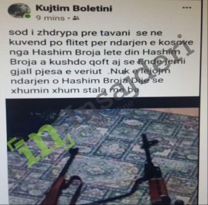 DETAJET/ Presidenti Thaçi kërcënohet me jetë, ja mesazhi që i shkruajti autori 1 kkk 610x600 1