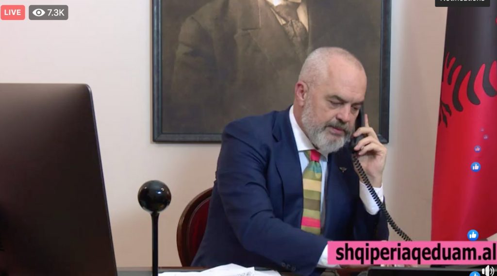 Rama telefonon qytetarët për ankesat: Do merrem vetë tani për ta zgjidhur rama telefon