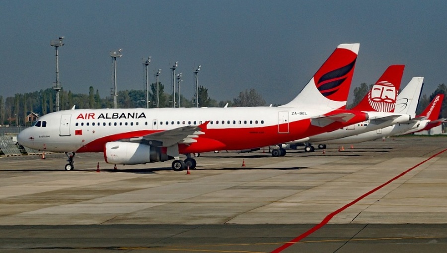 Në 11 maj mund të kemi një lehtësim në korridoret ajrore dhe tokësore 1280px Air Albania A319 Cropped