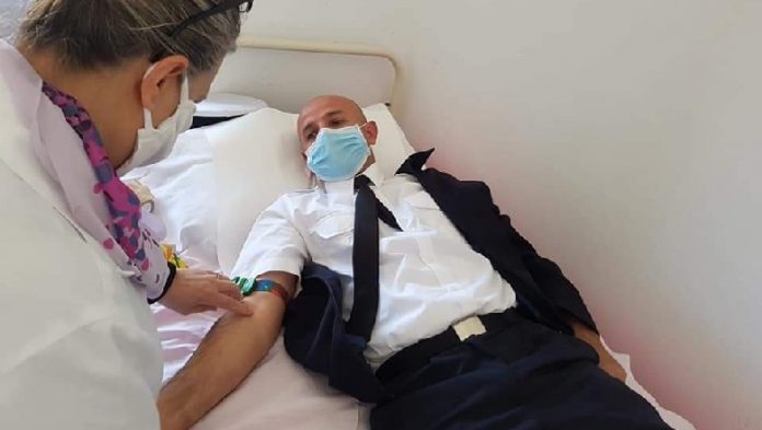 Gjesti human i personelit të Forcës Detare, dhurojnë gjak për fëmijët talasemikë 1586504381 PersoneliiForcesdetare 696x393 1