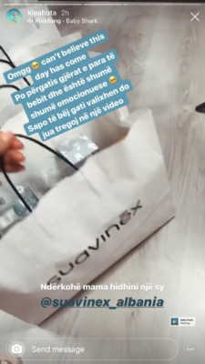 “Nuk mund ta besoj se kjo ditë erdhi”, Klea Huta si fsheh emocionet teksa bën gati gjërat e bebit 1 Klea Huata