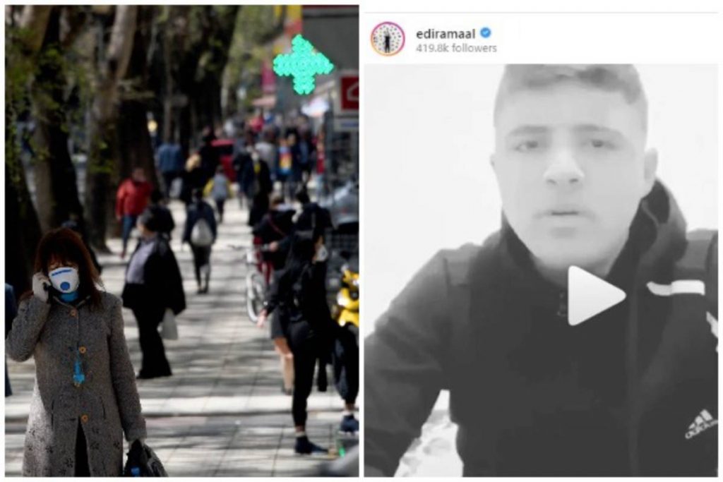 ‘Dilni në kafe, shkoni në punë, koronavirusi është thjesht mashtrim”, Rama poston videon e të riut. Shiheni deri në fund! Rama 9