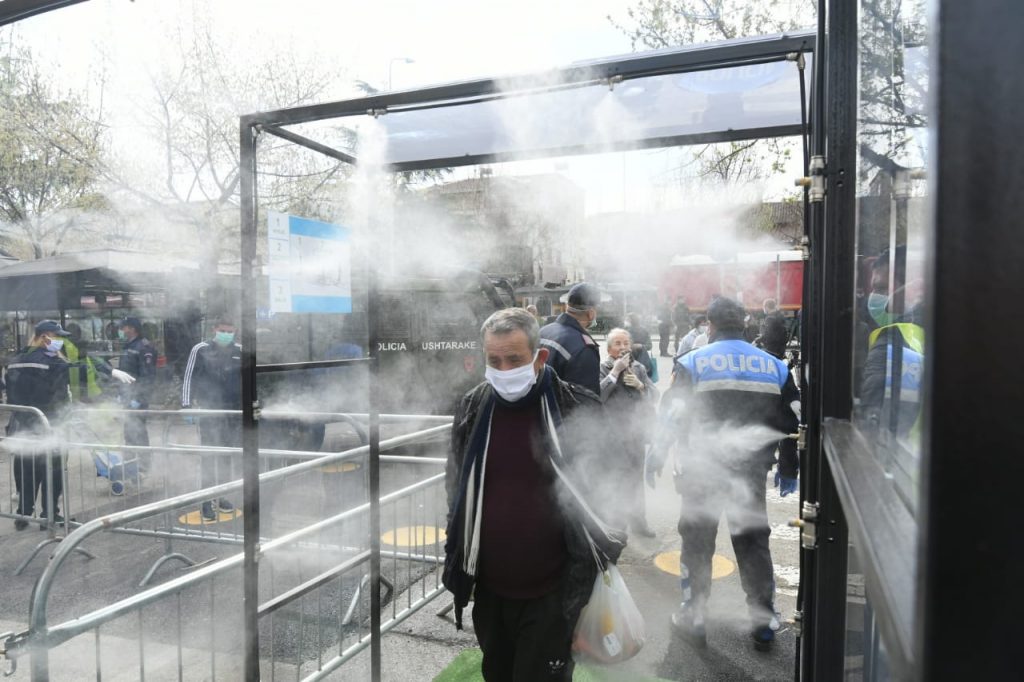 Tregu ne Kombinat masat koronavirus11
