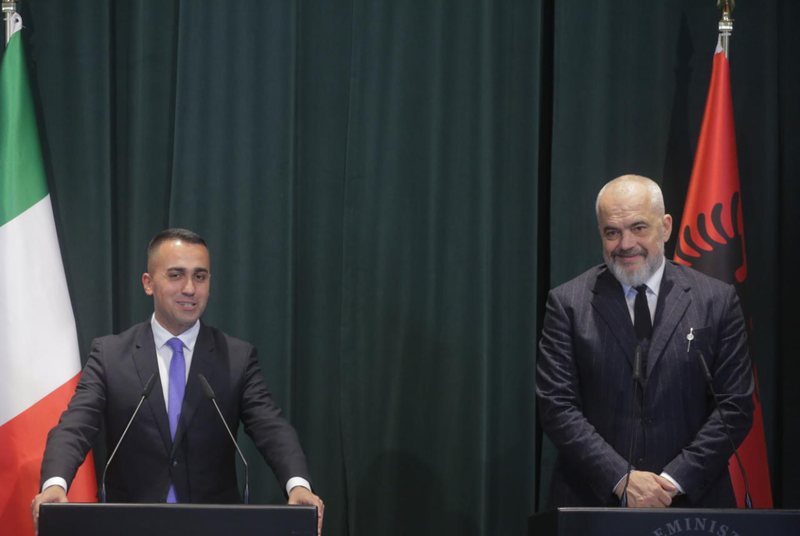 Ministri i Jashtëm Luigi di Maio mesazh kryeministrit Rama, vjen reagimi i parë nga qeveria di maio rama