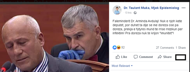 I nxori foton dhe e bëri ‘shembull’ për të gjithë / Deputeti shpërthen ndaj Taulant Mukës: Po ik o pa**... 1 gjuzi