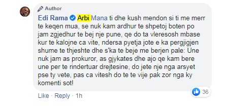 “Ti je ëngjëlli i Zotit, të ka dërguar perëndia të shpëtosh botën”, Rama nuk përmbahet pas ironisë së qytetarit: Ti mua më merr të keqen 1 postim rama