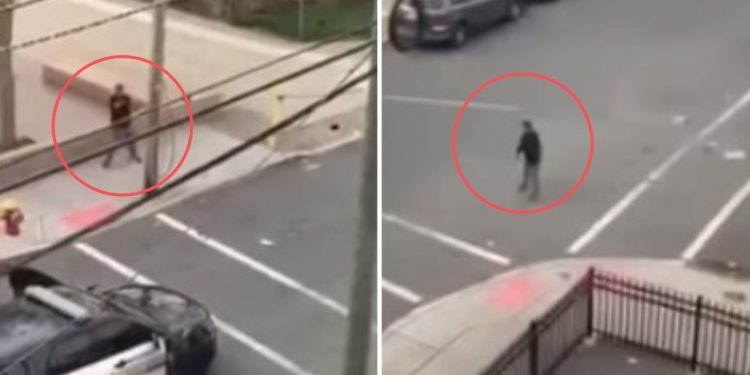 U drejtoi armën policëve amerikanë, ekzekutohet në vend shqiptari i dhunshëm (Video) shba 3