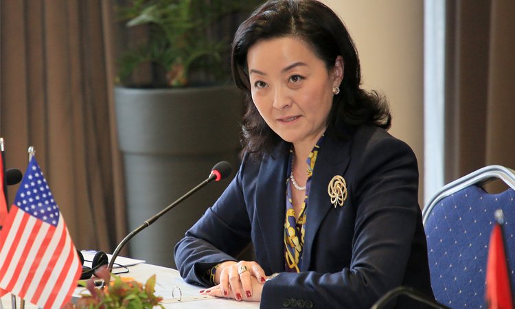 Yuri Kim përshëndet mbledhjen e Këshillit të Sigurisë për Covid-19: Mbresëlënëse teksa sheh Metën, Ramën e Bashën që bashkëpunojnë website Kim 1 2