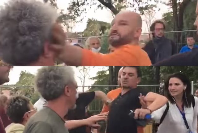 Kush është artisti protestues Gentian Shkurti, që u rrah nga militantët e PD 640 0 5ec259d7c825f